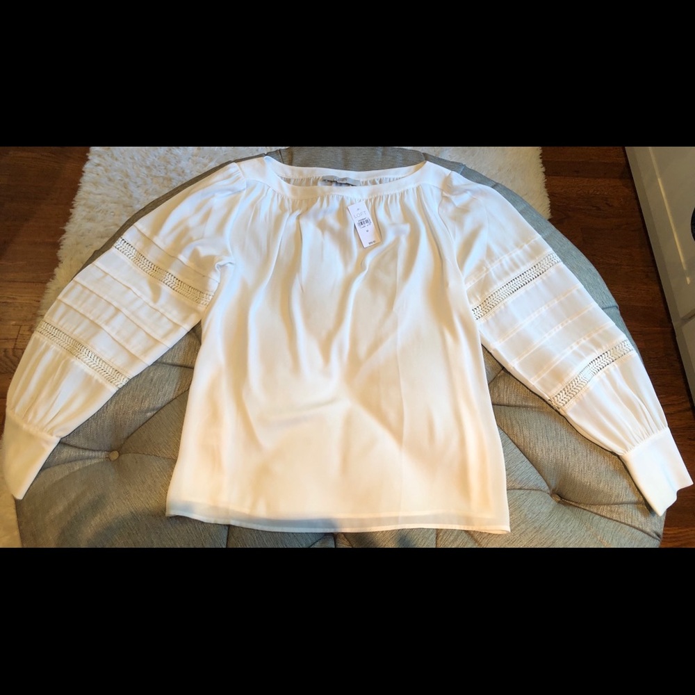 Cream blouse